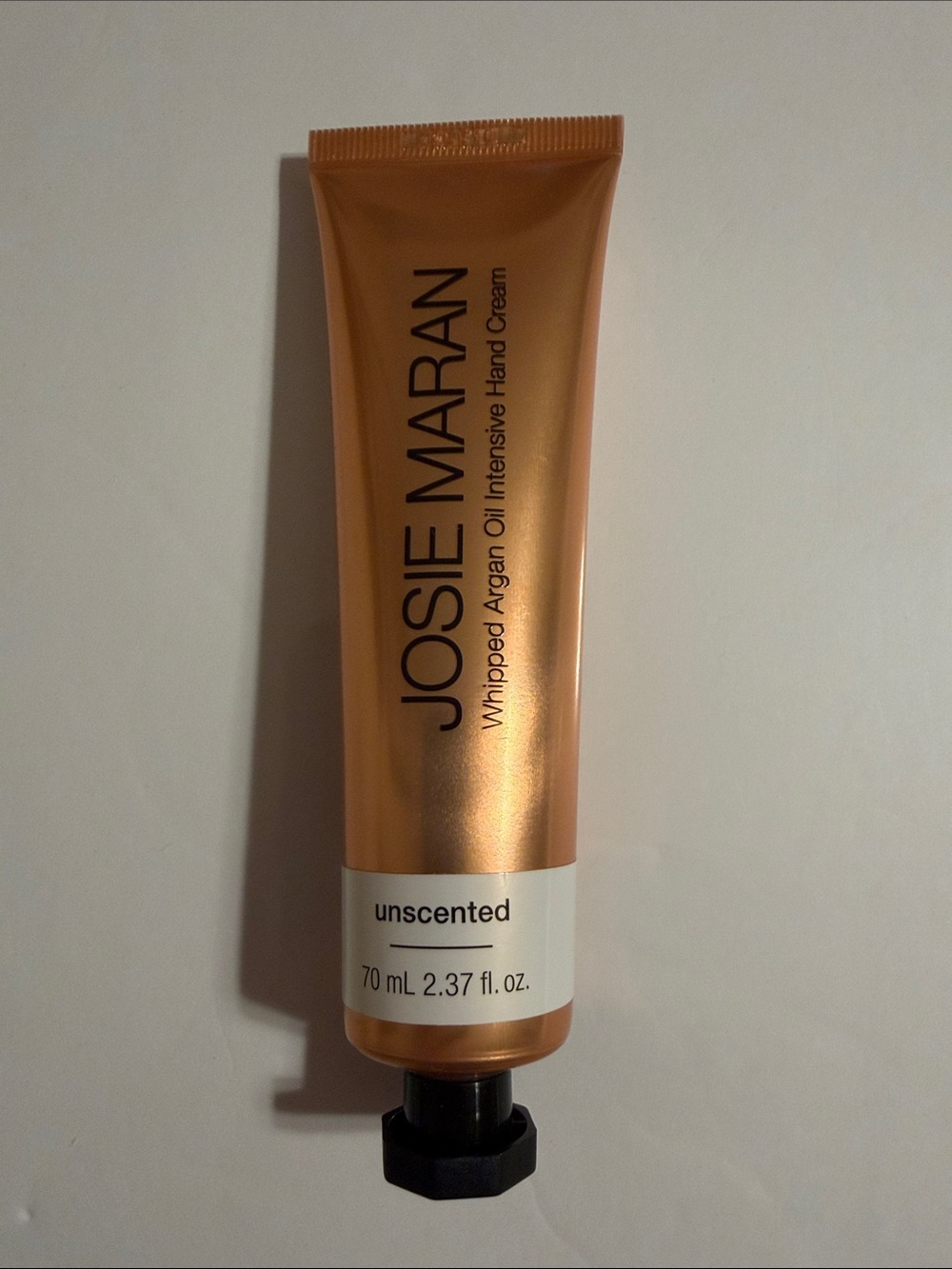 JOSIE MARAN Unscented Whipped Argan Oil Intensive Hand Cream. 70ml/2.37oz